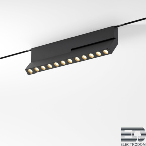 Mini Magnetic Трековый светильник 12W 3000K черный Elektrostandard 85208/01 - цена и фото