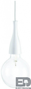 Подвесной светильник Ideal Lux Minimal SP1 Bianco 009360 - цена и фото