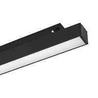 Светильник магнитный трековый MAG-ORIENT-FLAT-L690-24W Warm3000 (BK, 80 deg, 48V, DALI) (Arlight, IP20 Металл, 3 года)