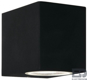 Уличный настенный светильник Ideal Lux Up AP1 Nero 115313 - цена и фото
