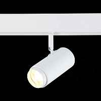 Магнитный трековый светильник ZOOM белый LED 1*6W 3000K 667Lm Ra>80 10-60° IP20 L137xW59xH178 48V ST357.536.06