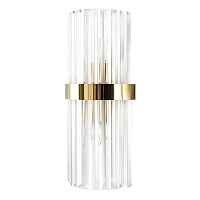 Настенный светильник Crystal Lux Sorpresa AP2 Brass/Transparente - цена и фото