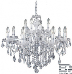 Подвесная люстра Ideal Lux Florian SP12 Cromo 035604 - цена и фото