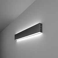 Настенный светодиодный светильник Elektrostandart 101-100-40-53 6500К черная шагрень