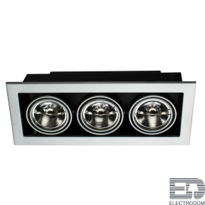 Точечный светильник Cardani Medio A5930PL-3SI - цена и фото