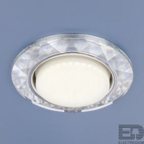 Встраиваемый точечный светильник Elektrostandart 1061 GX53 CL прозрачный - цена и фото