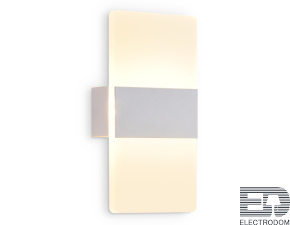 Настенный светодиодный светильник из акрила FW200 WH/FR белый/белый матовый LED 3000K/4200K/6400K 4W 220*110*40 - цена и фото