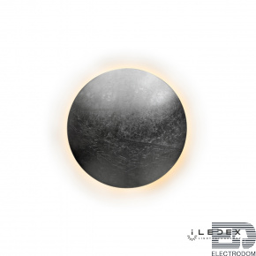 Настенный светильник iLedex Lunar ZD8102-12W 3000K silver foil - цена и фото