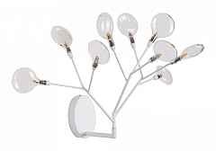 Бра Crystal Lux Evita EVITA AP9 WHITE/TRANSPARENT