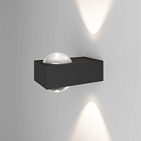 Уличный настенный светильник со светодиодами Elektrostandard Lenses a070458 - цена и фото