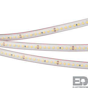 Светодиодная лента герметичная RTW-PS-A160-10mm 24V Warm3000 (12 W/m, IP67, 2835, 5m) (Arlight, 12 Вт/м, IP67) - цена и фото