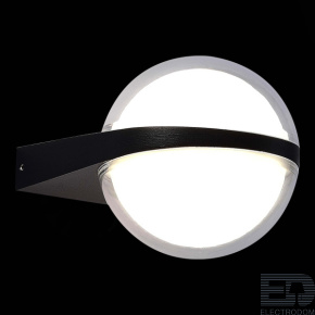 ST LUCE SL9510.401.01 Светильник уличный настенный ST-Luce Черный/Белый LED 2*6W 4000K - цена и фото