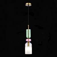 ST LUCE SL2000.203.01 Подвес ST-Luce Золотистый/Дымчатый E14 1*40W - цена и фото