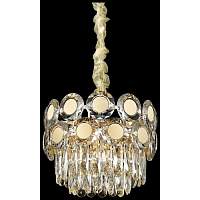 Хрустальная люстра Wertmark WE134.05.303 Claudia E14 40 Вт белое золото, прозрачный - цена и фото