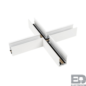 Коннектор крестовой MAG-CON-4563-X90 (WH) Arlight 026930 - цена и фото