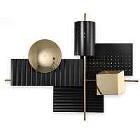 Бра Abstra black&gold Loft Concept 44.588 - цена и фото