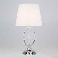 Декоративная настольная лампа Eurosvet Madera 01055/1 хром/прозрачный хрусталь Strotskis (00000084934)
