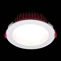 ST LUCE ST752.548.24 Св-к встр. Белый LED 1*24W 4000K 1 920Lm Ra80 100° IP44 D165xH54 100-240VV - цена и фото