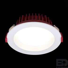 ST LUCE ST752.548.24 Св-к встр. Белый LED 1*24W 4000K 1 920Lm Ra80 100° IP44 D165xH54 100-240VV - цена и фото