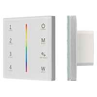 Панель Sens SMART-P22-RGBW White (12-24V, 4x3A, 2.4G) Arlight 025168 - цена и фото Панель Sens SMART-P22-RGBW White (12-24V, 4x3A, 2.4G) Arlight 025168 - цена и фото