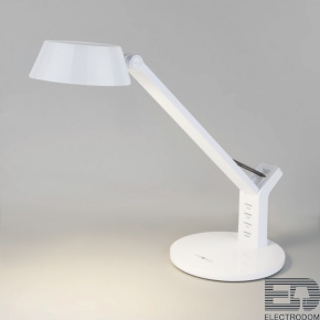 Светодиодная настольная лампа с сенсорным управлением Eurosvet Slink 80426/1 белый - цена и фото