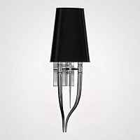 Настенный светильник Crystal Light Brunilde Ipe Cavalli H92 Silver/Black ImperiumLoft - цена и фото