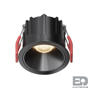 Встраиваемый светильник Maytoni Technical Alfa LED DL043-01-10W3K-RD-B-1 - цена и фото