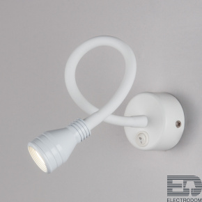 Настенный светодиодный светильник с гибким основанием Elektrostandart MRL LED 1030 белый - цена и фото