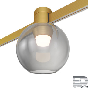 ST819.246.03 Магнитный трековый светильник FARM Золотистый LED 1*3W 4000K 89Lm Ra90 120 IP20 D85xH1 - цена и фото