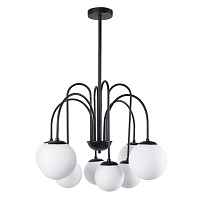 Подвесная люстра Arte Lamp Mebsuta A1675LM-8BK - цена и фото Подвесная люстра Arte Lamp Mebsuta A1675LM-8BK - цена и фото
