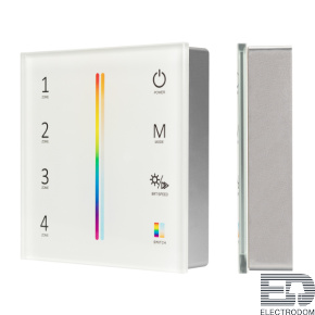 Панель Sens SMART-P55-MULTI White (3V, 4 зоны, 2.4G) Arlight 028309 - цена и фото