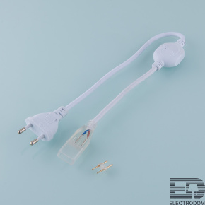 Сетевой шнур для одностороннего светодиодного гибкого неона Elektrostandard a040604 - цена и фото