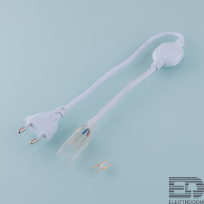 Сетевой шнур для одностороннего светодиодного гибкого неона Elektrostandard a040604 - цена и фото