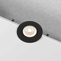 Точечный светильник Elektrostandard City 25060/01 GU10 черный IP44 a070141 - цена и фото