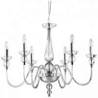 Подвесная люстра Ideal Lux Doge SP6 Trasparente 044422 - цена и фото Подвесная люстра Ideal Lux Doge SP6 Trasparente 044422 - цена и фото