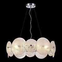 ST LUCE SL1658.103.12 Люстра подвесная ST-Luce Хром/Прозрачно-Белый G9 12*5W 4000K