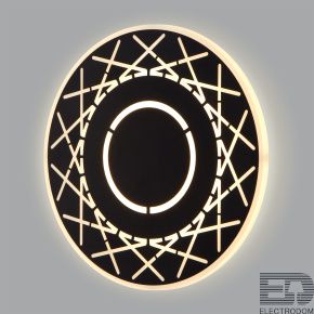 Настенный светодиодный светильник Elektrostandart 40148/1 LED черный - цена и фото