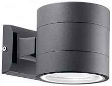 Уличный настенный светильник Ideal Lux Snif Ap1 Round Antracite 061467 - цена и фото
