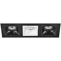 Комплект из светильников и рамки Lightstar Domino D537070607 - цена и фото