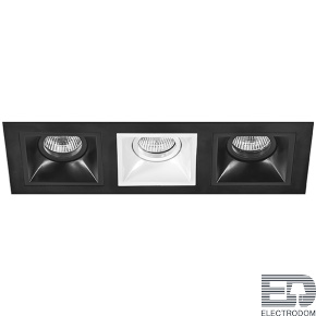 Комплект из светильников и рамки Lightstar Domino D537070607 - цена и фото
