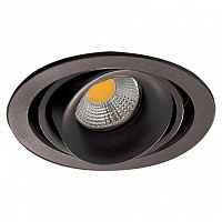 Встраиваемый светильник Donolux DL18615 DL18615/01WW-R Shiny black/Black