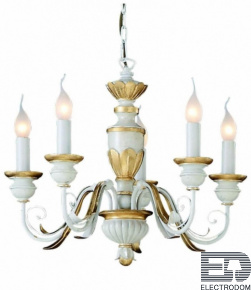 Подвесная люстра Ideal Lux Firenze Sp5 Bianco Antico 012865 - цена и фото