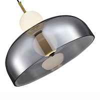 ST LUCE SL6112.203.07 Подвес ST-Luce Золотистый/Молочно-белый,Прозрачно-Дымчатый LED 1*7W - цена и фото
