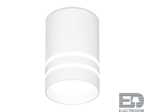 Накладной светодиодный точечный светильник TN235 WH/S белый/песок LED 4200K 5W D60*100 - цена и фото