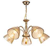Подвесная люстра Escada Freesia 658/5PL Gold - цена и фото Подвесная люстра Escada Freesia 658/5PL Gold - цена и фото
