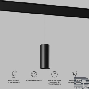 Elektrostandard 85073/01 Slim Magnetic Умный трековый светильник 15W 2700-6500K Dim Amend (чёрный) - цена и фото