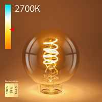 Светодиодная лампа Dimmable 5W 2700K E27 (G95 тонированный)(BLE2747) Elektrostandard BLE2747 - цена и фото