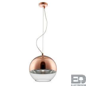 Подвесной светильник Crystal Lux Woody SP1 D300 Copper - цена и фото