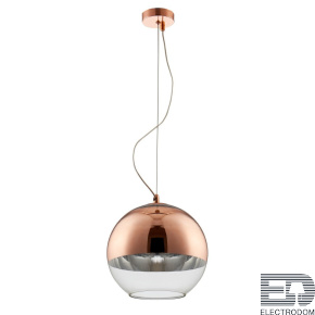 Подвесной светильник Crystal Lux Woody SP1 D300 Copper - цена и фото