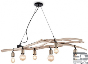 Подвесная люстра Ideal Lux Driftwood SP6 180922 - цена и фото